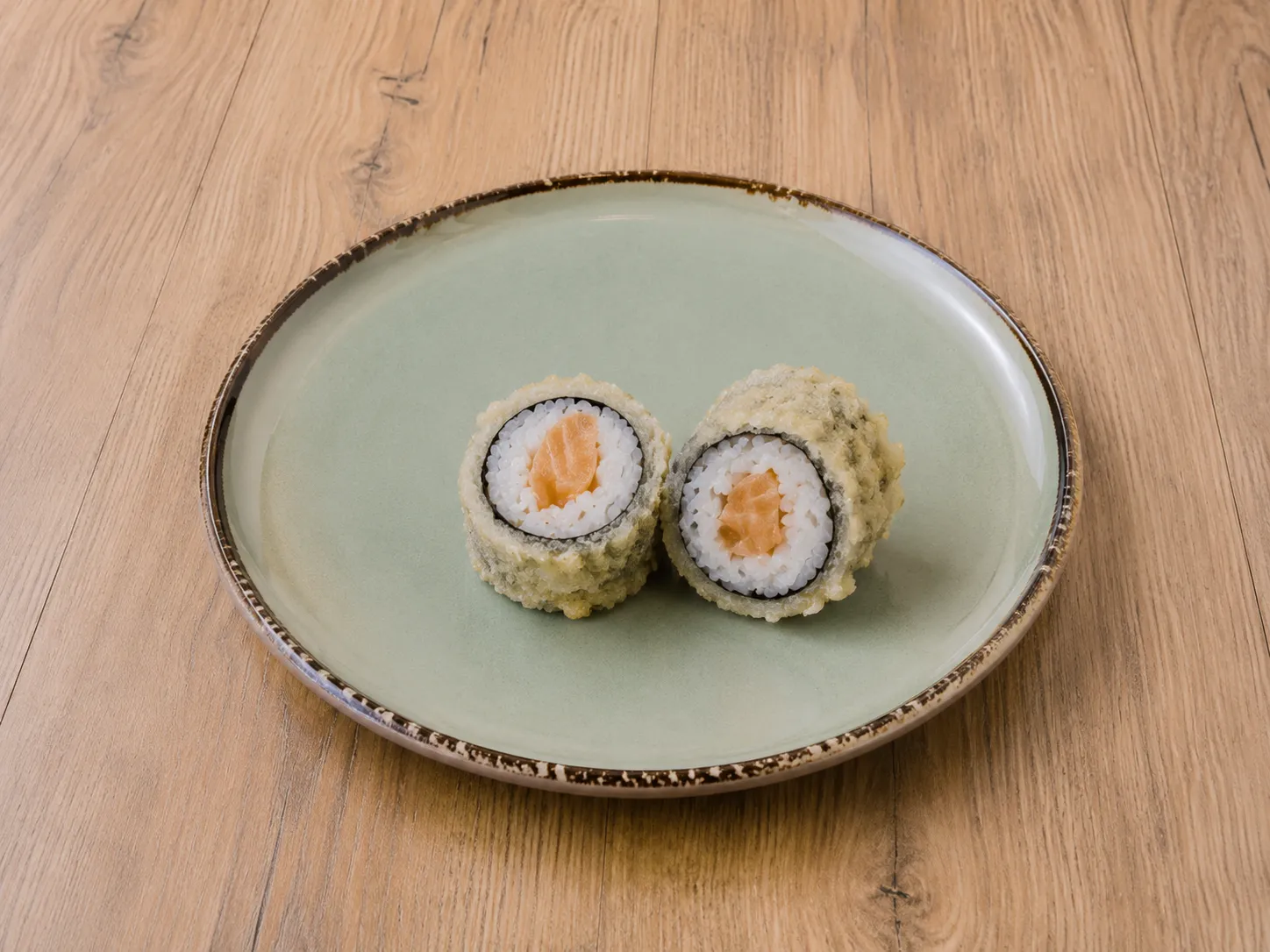 Tempura de Maki de Salmón (8 uds.)