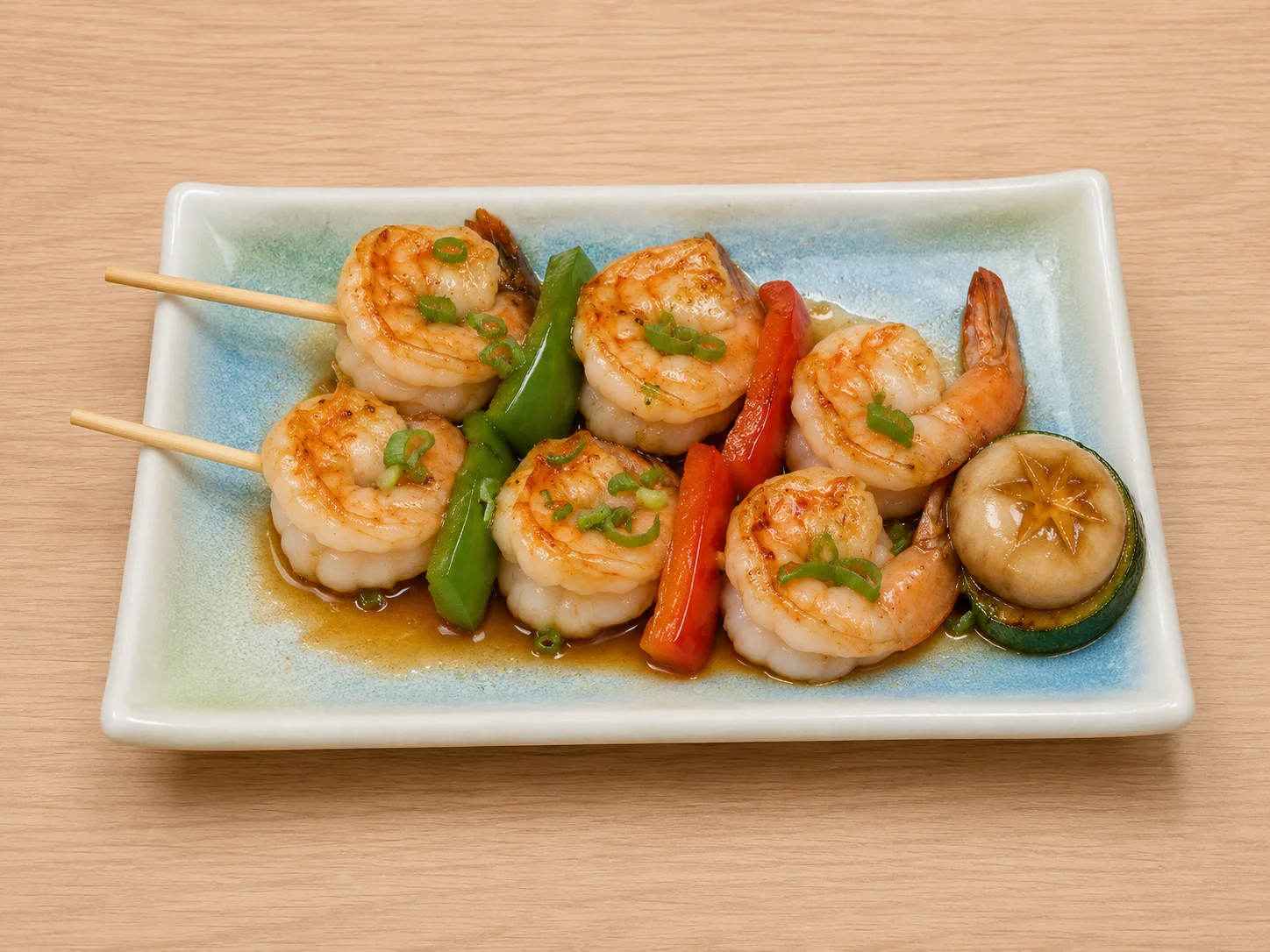 Brochetas de Gambas (2 pinchos)