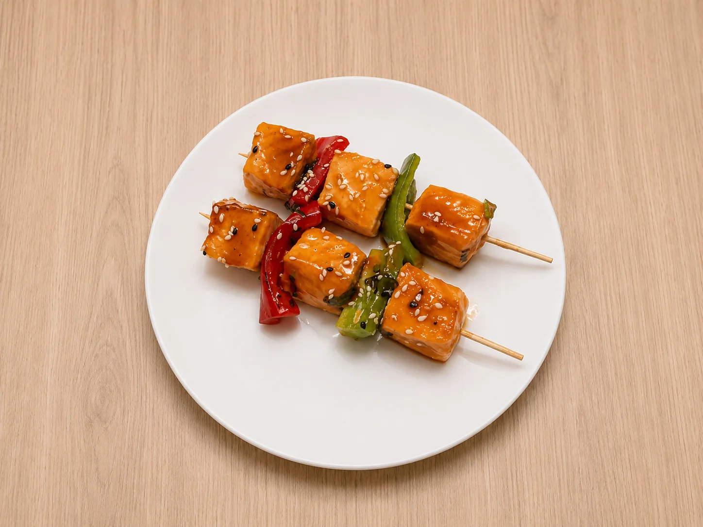 Brochetas de Salmón (2 pinchos)
