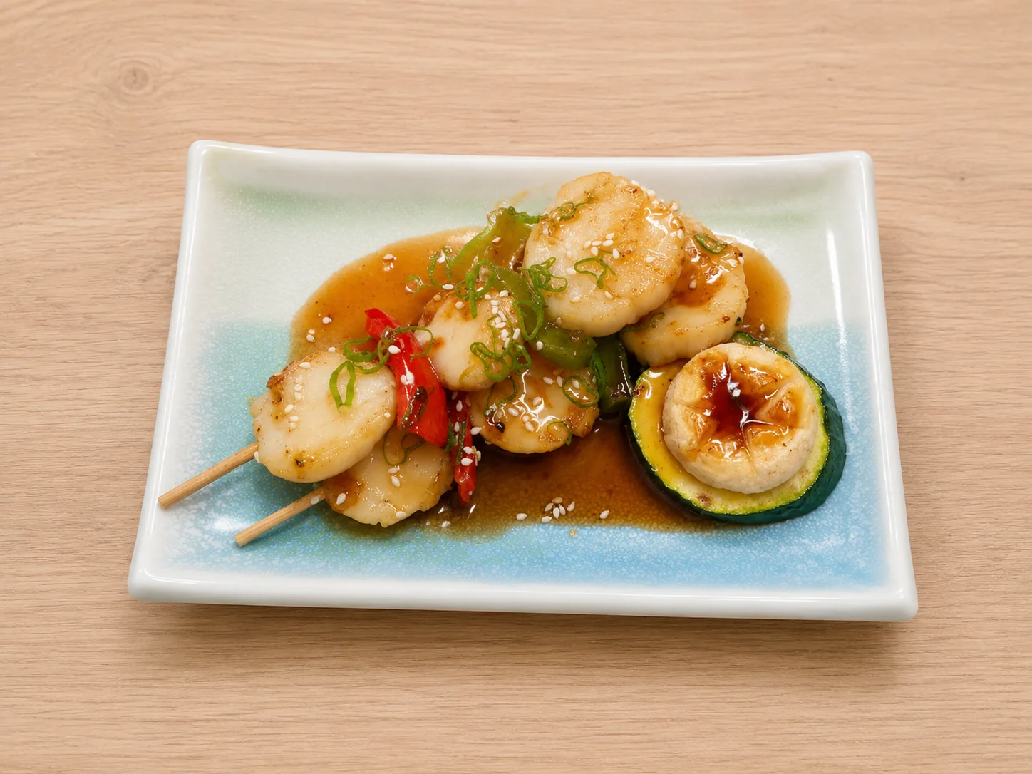 Brochetas de Vieira (2 pinchos)