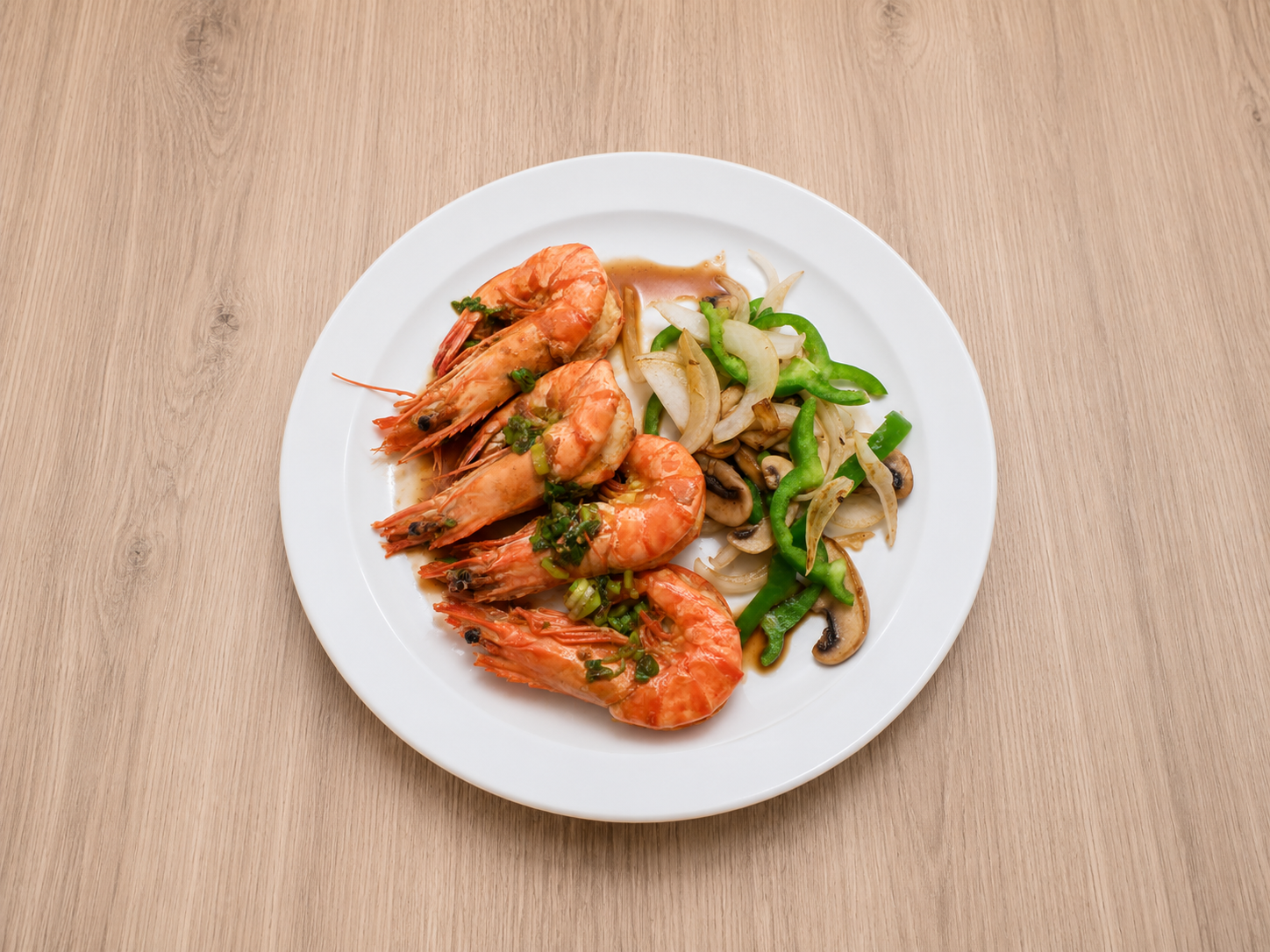 Teppanyaki de Langostinos