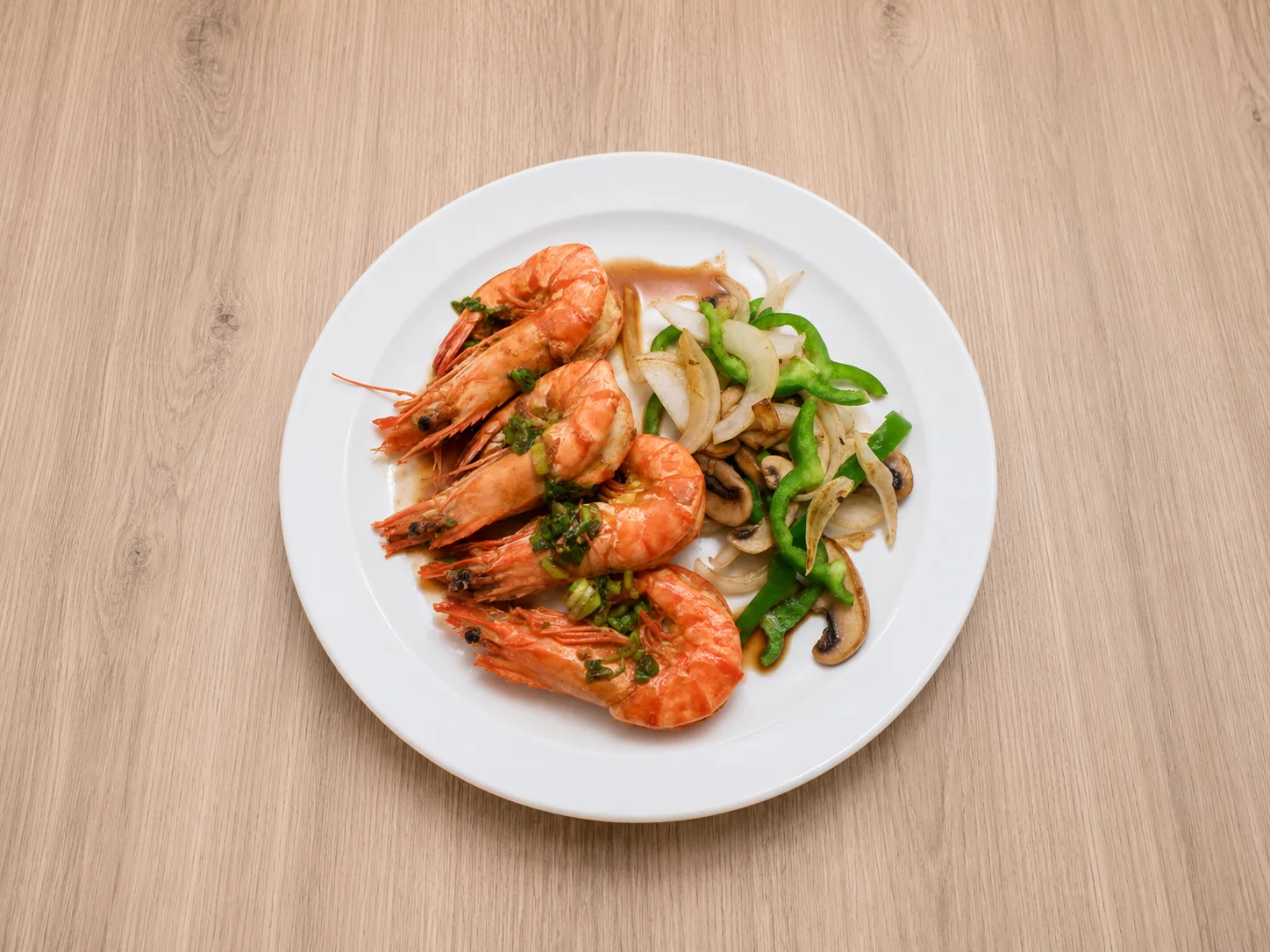 Teppanyaki de Langostinos