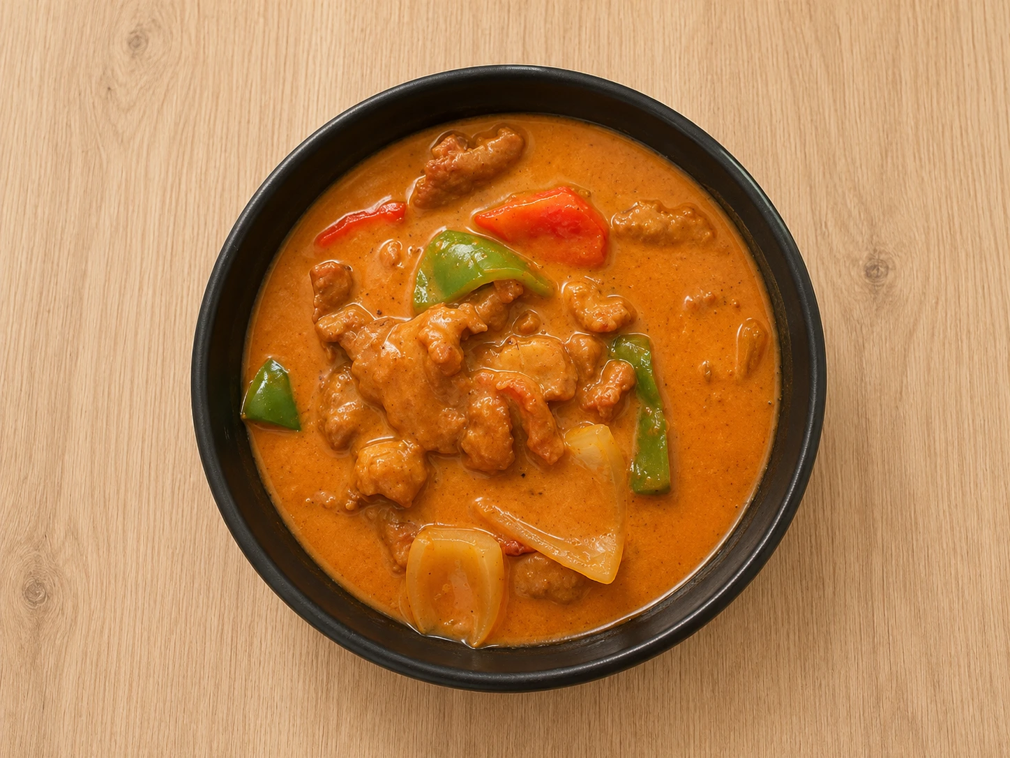Ternera con Curry Rojo Thai