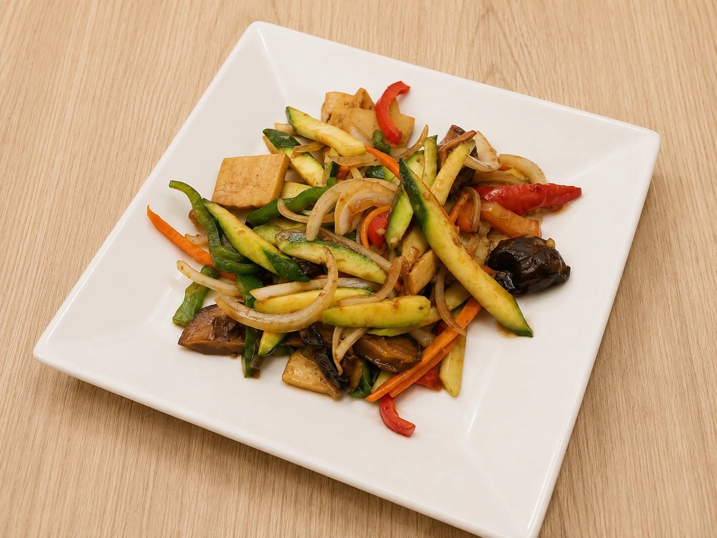 Verduras Variadas al Wok